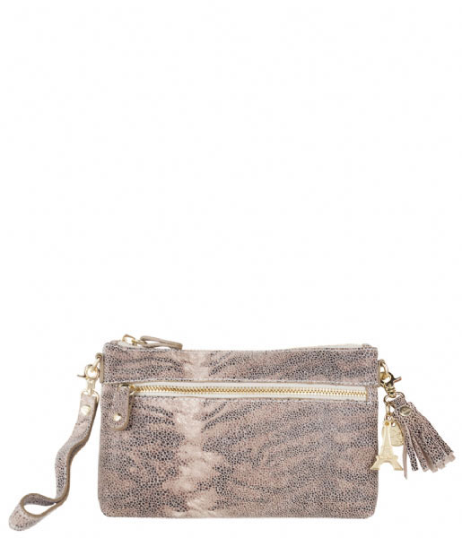 LouLou Essentiels  Pouch Tiger Lily taupe